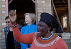 Meeting with Congolese Organizations, Clinton Offers Glimpse into New U.S. Partnership